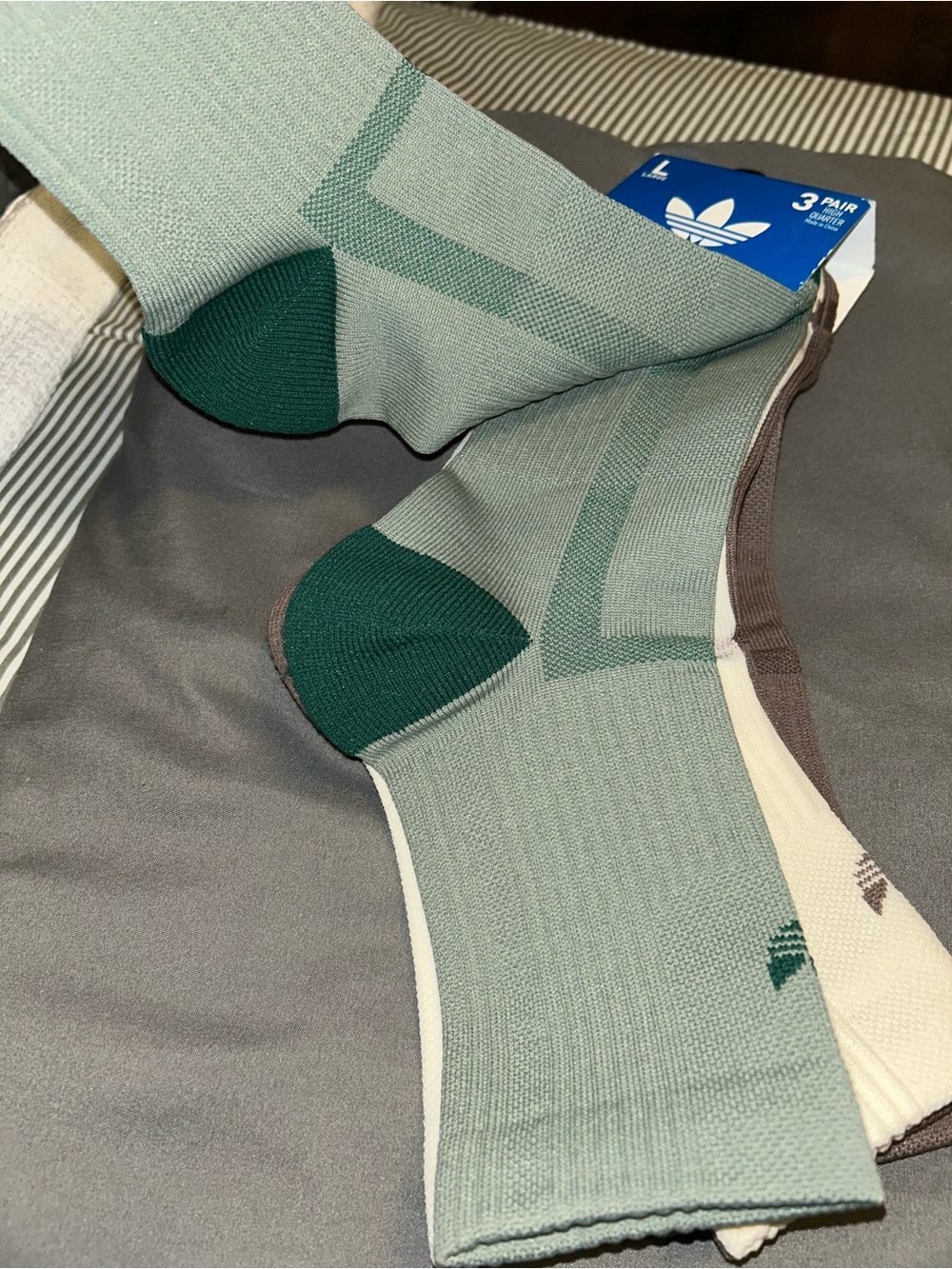 🧦 #Adidas #HighQuarter #Socks #Size L #NWT
